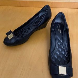 Cole Haan Black Wedges